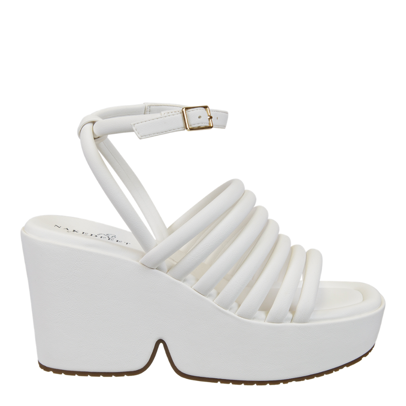ANTIPODE in WHITE Heeled Sandals