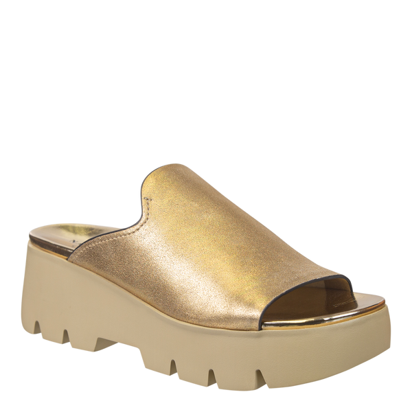 DRIFT in GOLD Platform Sandals