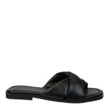 GOA in BLACK Flat Sandals