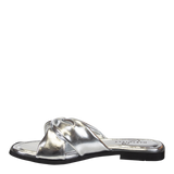 GOA in SILVER Flat Sandals